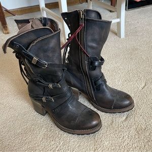 NWOB Freebird Cora Boot in Brown Size 8